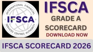 IFSCA SCORECARD 2026