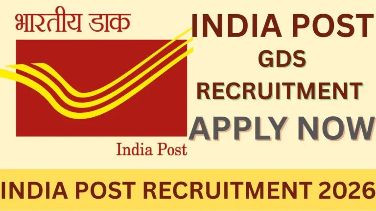 INDIA POST RECRUITMENT 2026